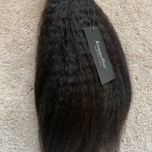 K-Natural coarse Knappy Hair clip in extensions